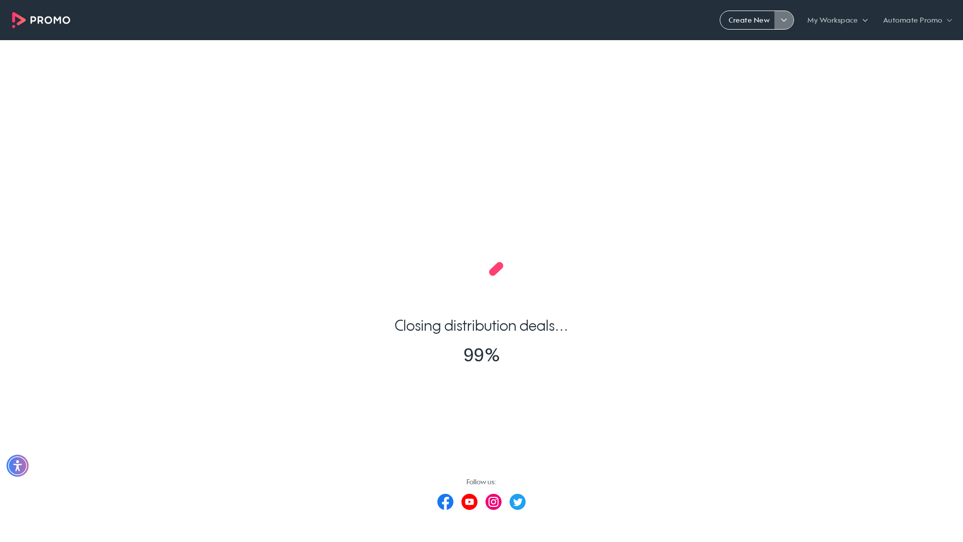 Test failure screenshot